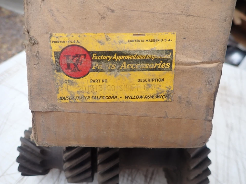 Nuevo de Lote Antiguo Kaiser-Frazer Transmisión Contraengranaje Parte # 201313 Original Foto 4 de 4