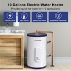 10 Gallon Electric Water Heater On Demand Hot Water System for RV, Boat Vehicles — photo 2
