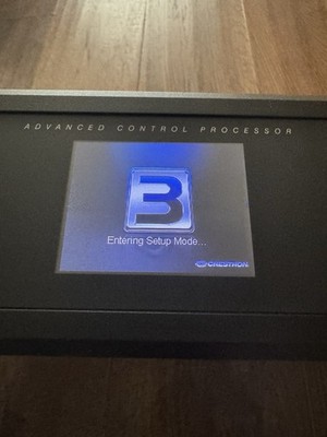 Crestron PRO3 3-Series Advanced Control Processor 6504880 w/power cord /rack ear
