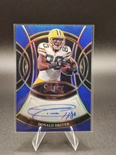 2025 Select 🔥 Donald Driver Blue Auto /149 #SP-DDR Packers Legend HIT