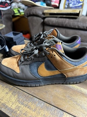 Nike Dunk Low Retro Premium Cider Orange Blck Sneaker Men Sz 11.5 No Box