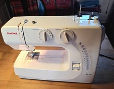 Janome J3-18 Sewing Machine with Pedal, Feet, Manual and Attachements