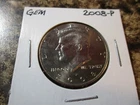 2008- P Kennedy Half Dollar BU CN-Clad