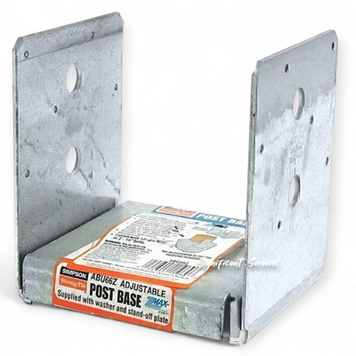 #ad #ad Simpson Strong Tie ABU66Z 12 Ga ZMAX Adjustable Post Base 10 Pack Heavy Duty $416.16