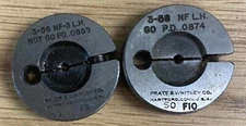Pratt & Whitney 3-56, Go, No-Go Thread Gage 2 piece set