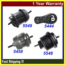 Motor & Trans Mount 4PC Fits 09-17 Buick Enclave/ Chevy Traverse 3.6L Auto Trans