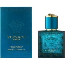 Versace Eros Men Eau De Toilette Spray 1.0 Oz / 30 Ml New Sealed In Box