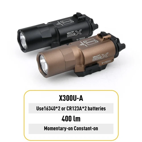 SureFir X300 U 超手枪手电筒 LED 战术光学搜索灯 - 第 8 张/共 19 张