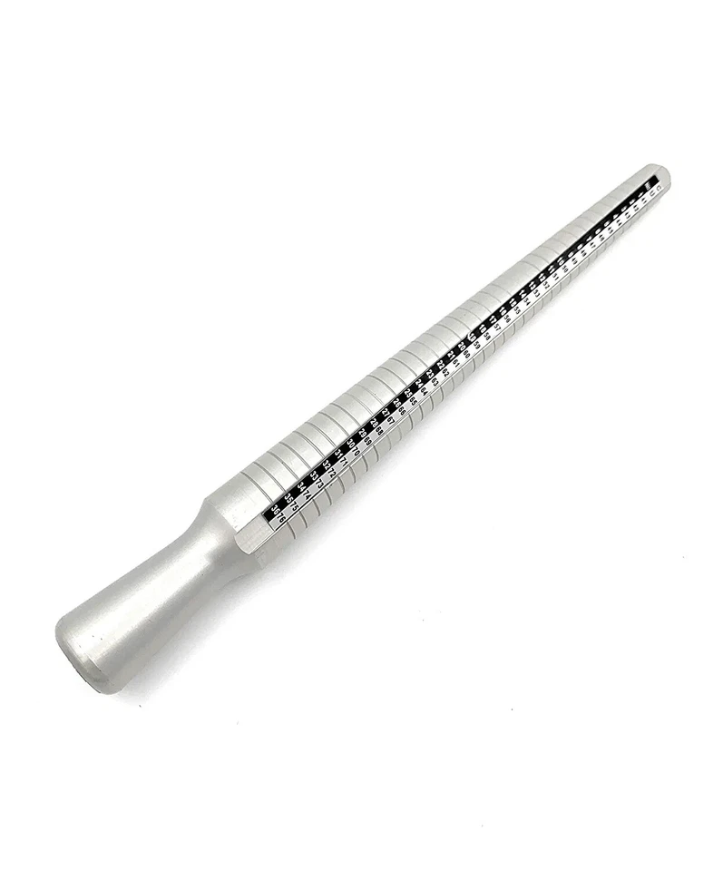 Medidor de anillo universal calibre de acero y barra de anillo juego de aluminio con International/S Foto 3 de 4