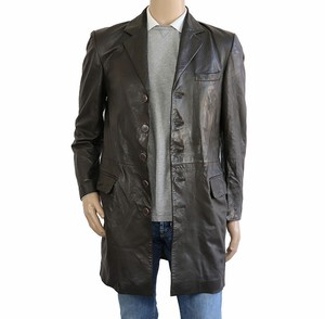 versace leather jacket men