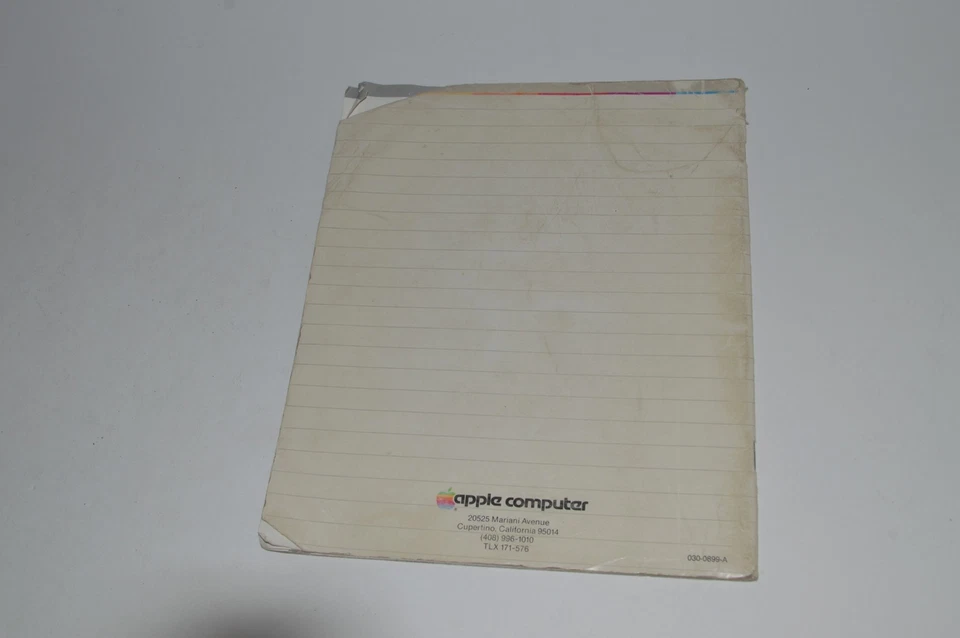 TC APPLE IIe ProDOS SUPPLEMENT TO THE Apple iie OWNER'S MANUAL (BOOK955) - Image 2 of 2