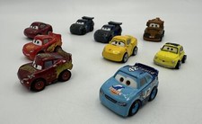 Disney Pixar Cars Mini Racers Mattel Lot Of 9 Mixed Die Cast. Various Series VGC