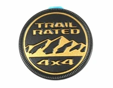 Jeep Wrangler 392 Fender Bronze 4x4 Trail Rated Emblem New Mopar Free Shipping!!