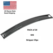 20 Each SKS Stripper Clip 7.62 x 39 Speed Load AMMO NEW PACK of 20 Clips for MAG