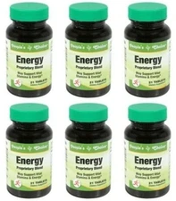 7 Bottles People’s Choice Energy 147 Tablets Guarana Green Tea Ginseng stamina