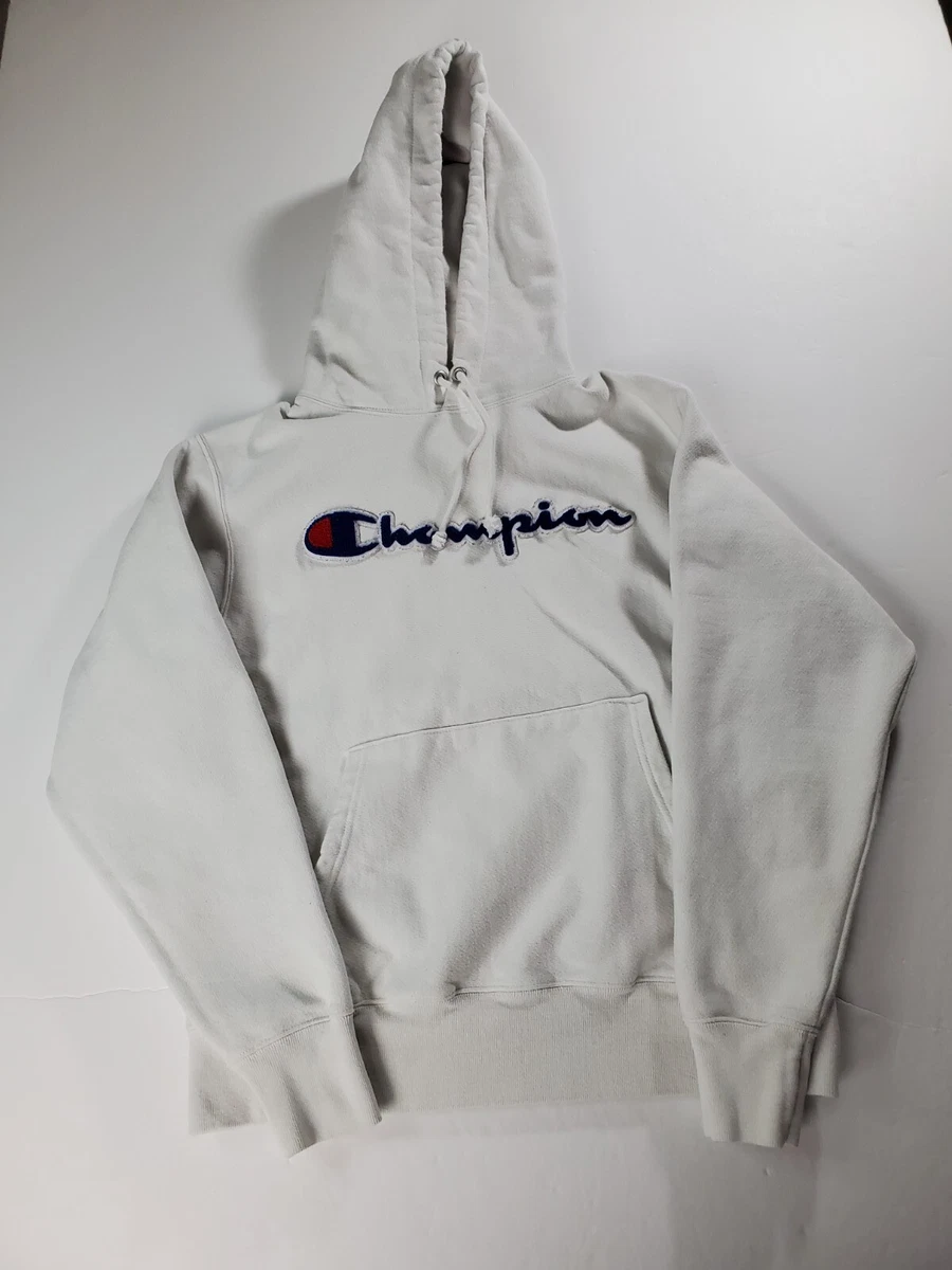 Champion men's cheap white hoodie