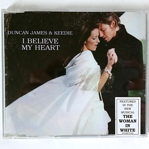Duncan James & Keedie - I Believe My Heart (CD Single, 2004 Virgin) - Zdjęcie 1 z 3
