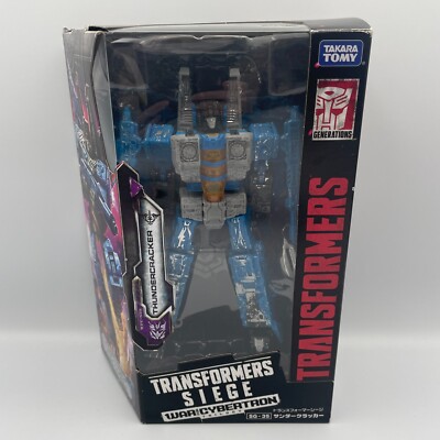 SG-35 Thundercracker Figur Transformers Siege TAKARA TOMY TOY