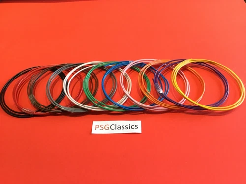 11x 1m 1.50mm Multi Colour Electrical Wire Wiring Cable Motorcycle Loom Repair