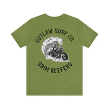 Outlaw Surf Full Cut Grim Reefers T-Shirt
