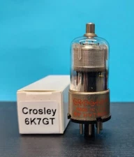 1- Crosley by Hytron 6K7GT Vacuum Tube Tested Loc. Stock