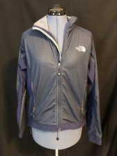 The North Face Womens Blue Flight Series Windstopper Zip Up Jacket Gorpcore M