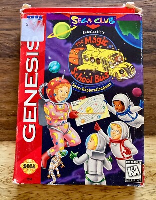 Scholastic's The Magic School Bus: Space Exploration Game (Sega