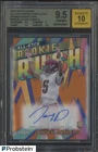 2024 Topps Chrome All Etch Rookie Rush Orange Jayden Daniels AUTO 23/25 BGS 9.5