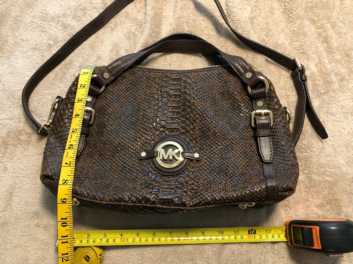 Michael kors clearance dark brown bag