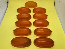 Fiat Iveco Bellù Indicator Light Lens Luci Plastica Lense Lot of 11 NOS