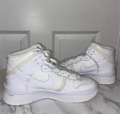 靴 Nike WMNS Dunk High Sail/White-Gum Nike Dunk High Sail Gum W for sale | eBay