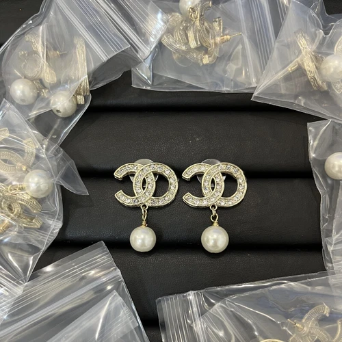 Earrings Women Fashion Circle Wedding Pearl Charms Jewelry Stud Crystal Dangle ^ - Picture 14 of 41