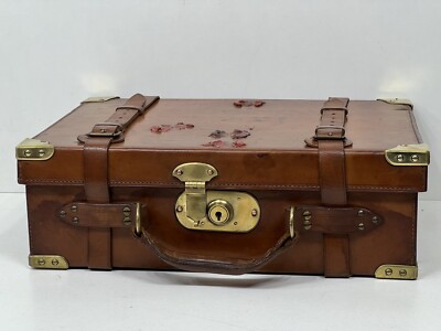 Tokai ES172 BB Vintage Series 純正ケース付き VINTAGE antique leather and brass shotgun cartridge case c.1900