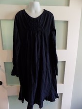 Lands' End Navy Blue Long Sleeve Dress Size 12 Girl's