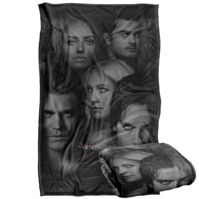 Vampire Diaries in The Woods Silky Touch Super Soft Throw Blanket