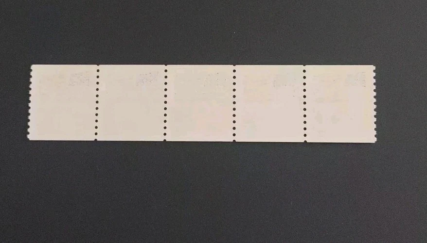 U.S. Sc. #2280: 25c Flag over Yosemite PNC Strip of 5, MNH, Plate #11. Free Ship - Image 2 of 3