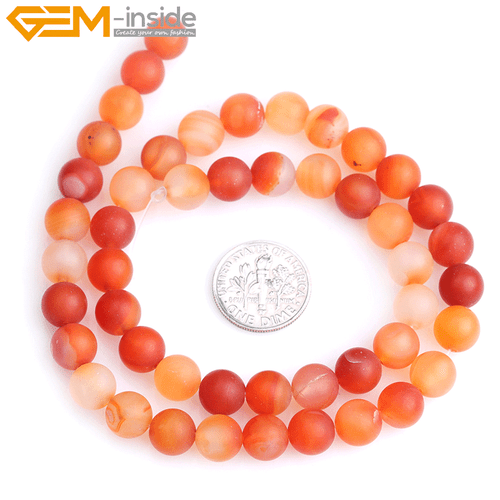 Natural Matte Aquamarine Mookaite Round Loose Spacer Jewellery Making Beads 15" - Picture 296 of 534