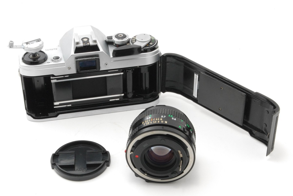 Exc+5] Canon AE-1 SLR Film Camera New FD NFD 50mm F2 LENS