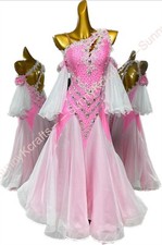SunnyK Waltz Tango st Dance Dress Salsa Costume Stardard Ballroom Competition