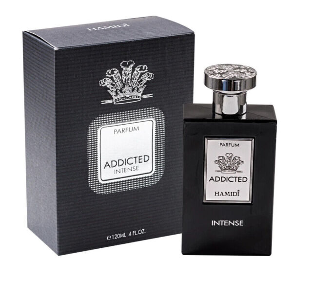 Hamidi Addicted Intense Parfum 120ml Eau de Parfum For Men New & Sealed