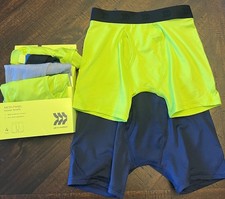 All In Motion Boys Mesh Panel 6pack Boxer Briefs Youth Size Small 6-7 New