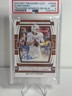 Panini National Treasures Quinn Ewers Autograph Blue /75 Texas PSA 9