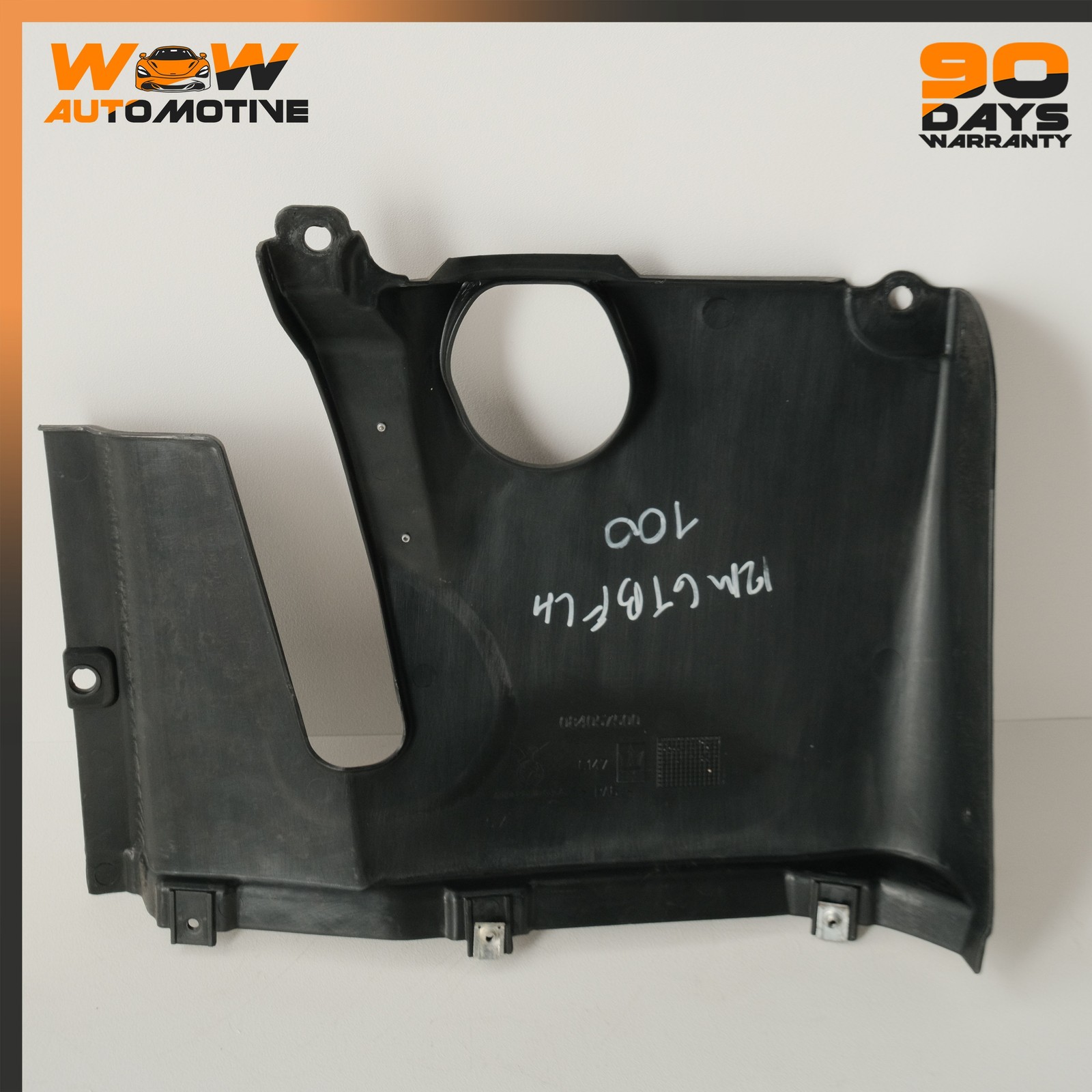 08-19 MASERATI GRANTURISMO S LEFT DRIVER SIDE ENGINE MOTOR COVER TRIM PANEL OEM