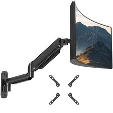 Monitor Wall Mount Fits Max 35 Inch/26.4lbs Computer Screen, Ultrawide Premiu...
