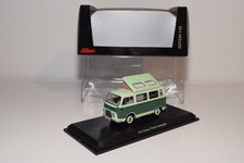 A83 1:43 SCHUCO 03204 3204 FORD TAUNUS FK 1000 CAMPING BUS CAMPER FROM GREEN MIB