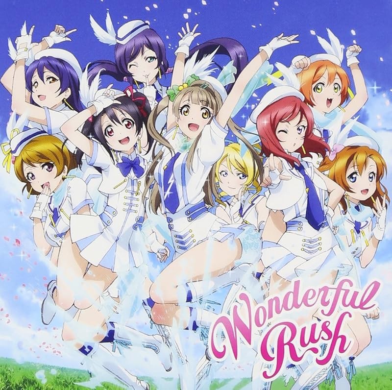 Love Live! μ's (Muse) Wonderful Rush JAPAN Single-CD+DVD LACM-4979