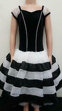 Dance Costume XL Child Black Curtain Call E2029 Ballet Dress