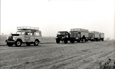 CGE74 1975 Original Photo CHURCH OF NORWAY FOOD AID FOR CHAD AFRICA AMID FAMINE