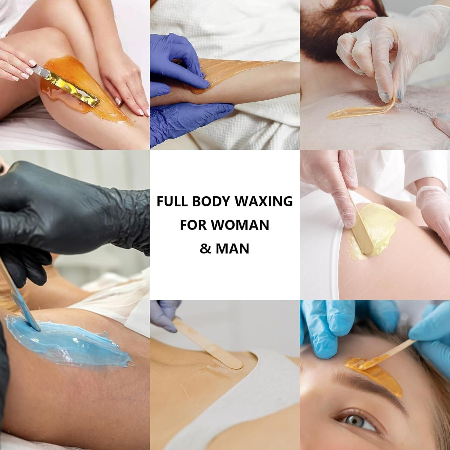 SAEUYVB Professional Digital Wax Warmer with Lid and 16Oz Pot for Hair Removal (