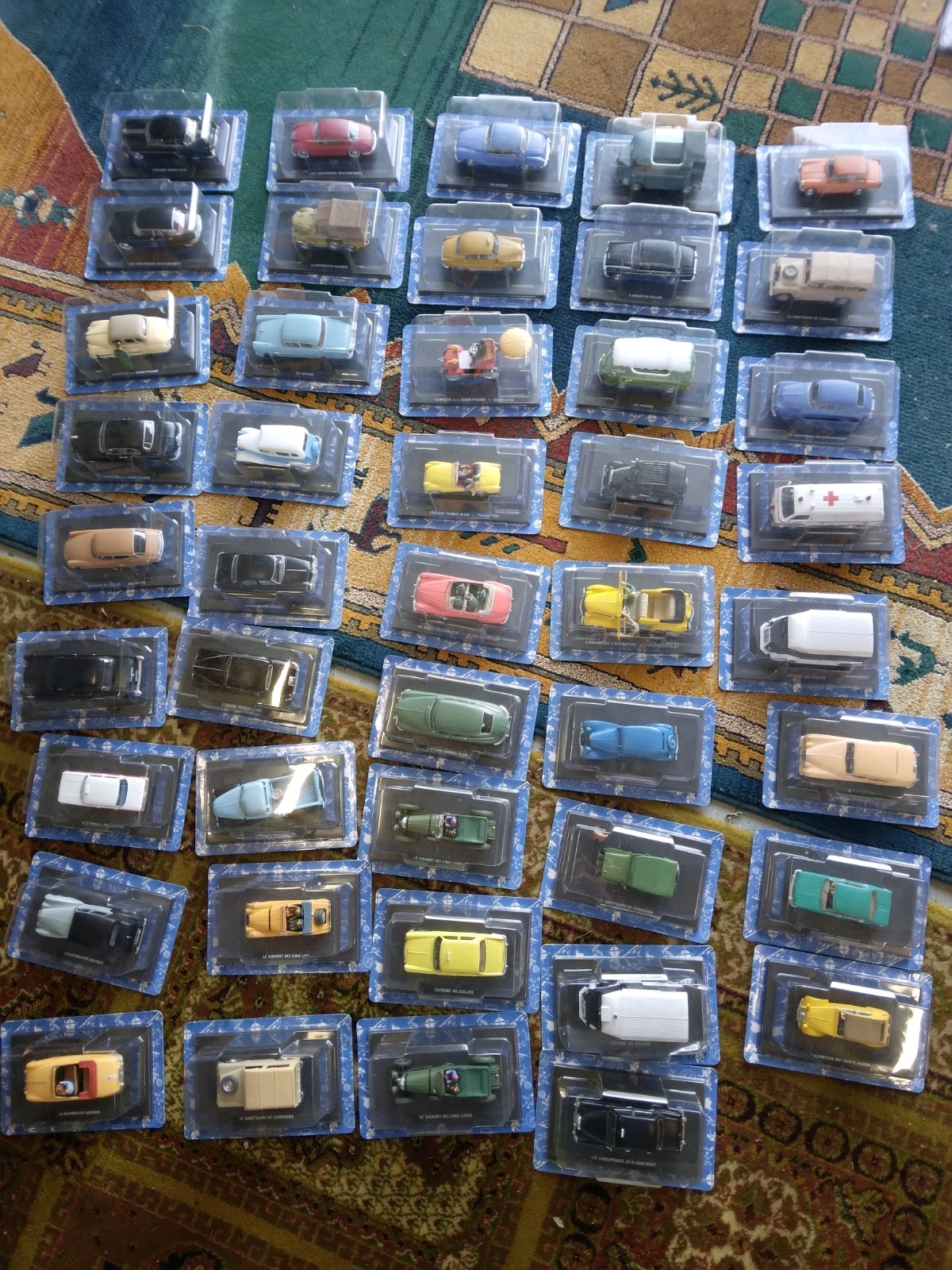 Unite Au Choix Parmi Lot 44 Voiture Blake Et Mortimer Miniature 1/43 Neuf Boite